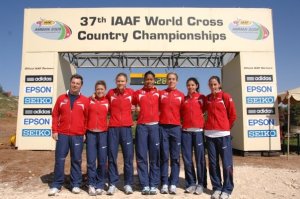 Team USA at World XC <br> (Photo Courtesy of Mike Scott)